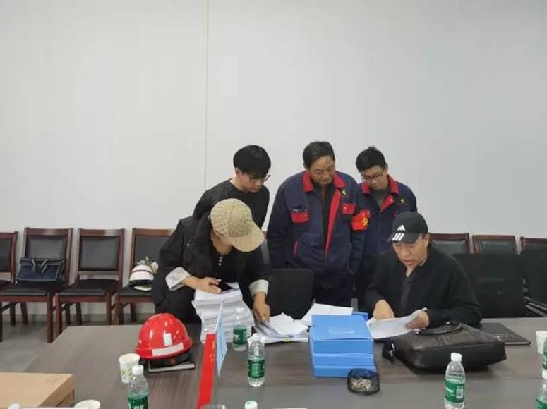 赤峰金通二期電解項目部順利通過赤峰市高新區(qū)國慶節(jié)前安全、質量...